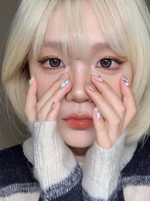 Kaylens日抛美瞳 雾之深灰 14.5mm 商品图0