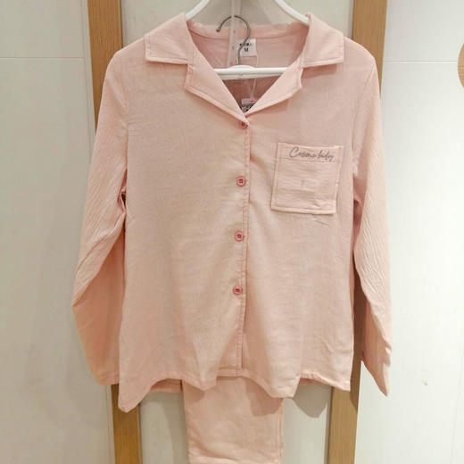 都市丽人睡衣女士梭织棉系列梭织棉套装软绵绵睡衣LH20B9 商品图0