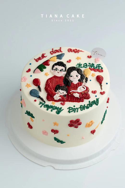 【手绘定制】一家四口 商品图2