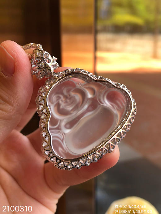 玻璃佛公吊坠【2100310】具体价格微信咨询 商品图7