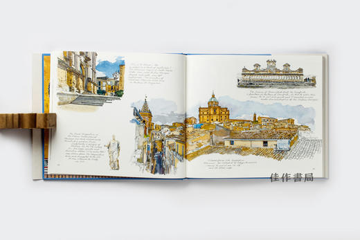 Sicily Sketchbook / 西西里水彩速写本 商品图4