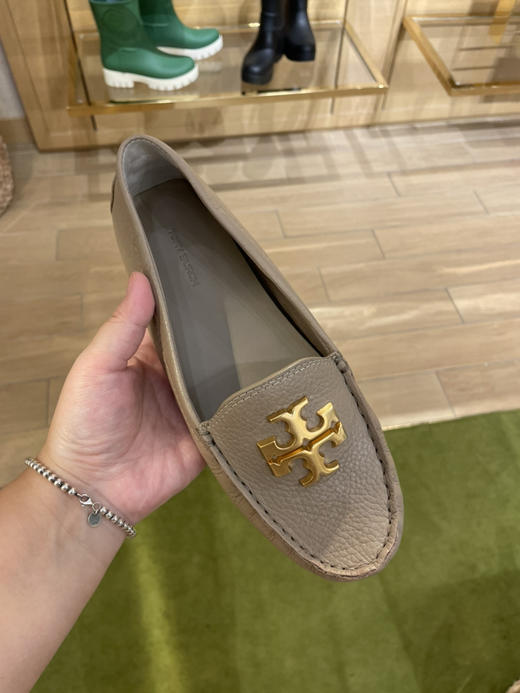 好折！Tory burch TB 牛皮豆豆鞋 开车逛街都很舒适 上档次 商品图7