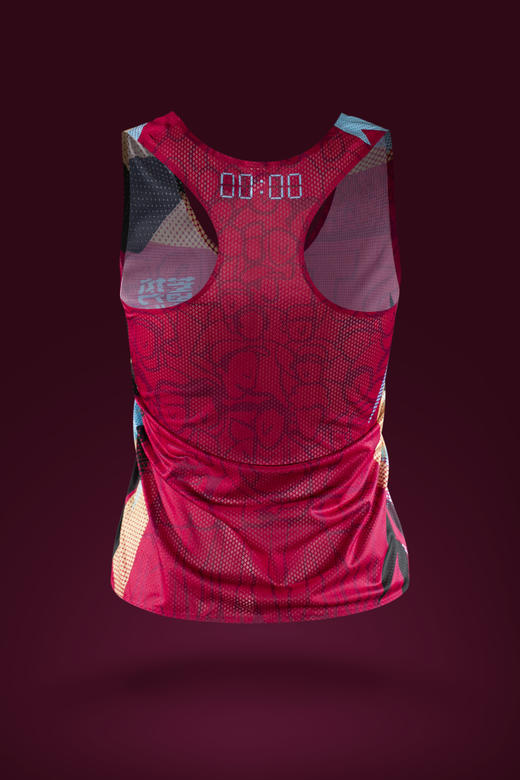 严素跑步背心，蓄势待发系列，男/女款，轻量，快干，严素态度 商品图3