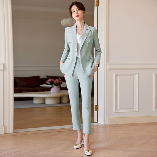 春秋新款设计感高端职业套装气质时尚工装西服 商品图2