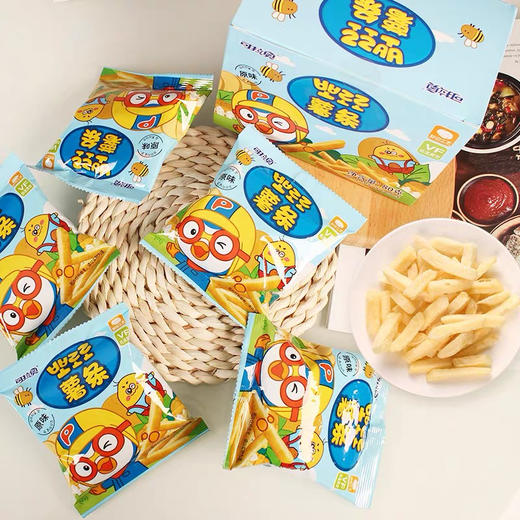 可拉奥啵乐乐原味 番茄味薯条80g儿童网红分享土豆条零食品 商品图2