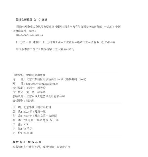 图说电网企业人身风险典型违章 商品图3