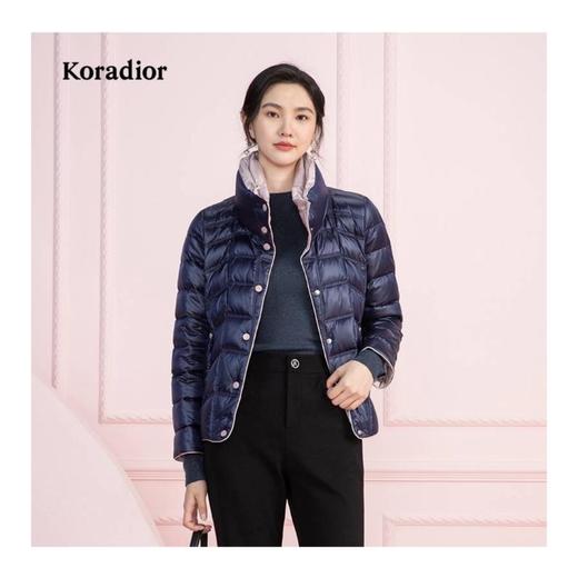 2楼Koradior服饰22年冬款短款羽绒服 商品图0