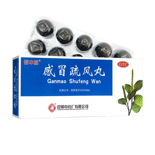 云昆,感冒疏风丸 【9g*10/盒】 昆明中药 商品图6