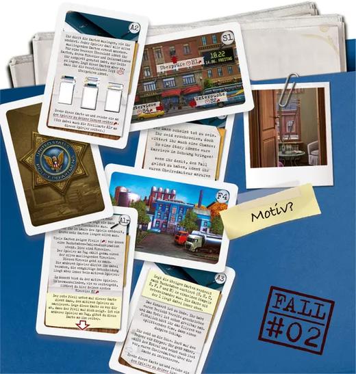 【集石桌游】迷你神探 卡牌探案系列  
Pocket Detective 商品图3