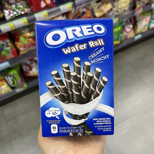 进口香草奥利奥巧克力芝士乳酪味RITZ卡夫乐之夹心威化蛋卷54g 商品图0