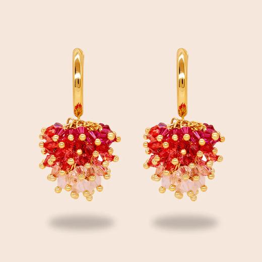 订购6周到｜Annele-Strawberry Sweetie-草莓甜心 耳环［芬兰设计师］ 商品图2