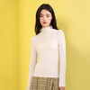 锁温33度！自带胸垫的打底衫！外穿不尴尬 内茵高领长袖打底衫 美雅碧半高领Brain打底衫 商品缩略图1