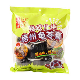 广西梧州特产双钱龟苓膏 袋装什锦啫喱杯360g*2袋