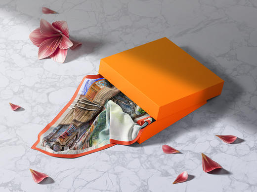 梦里江南·新场古镇丝巾逗好文创 商品图2