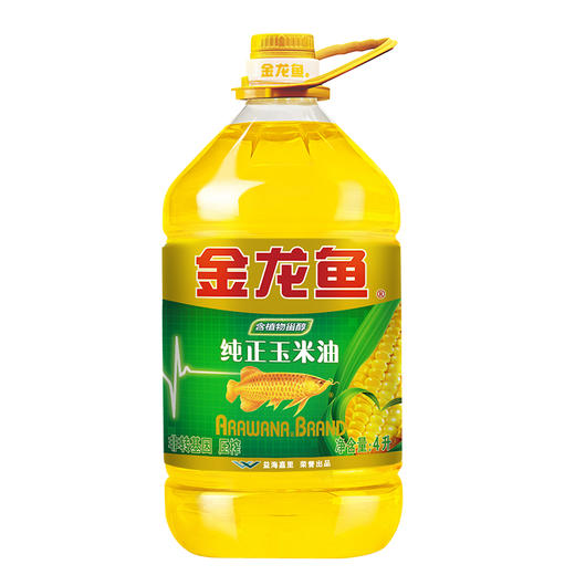 金龙鱼 纯正玉米油 非转 4L 商品图0