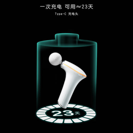 【精选包邮】SKG筋膜枪F5热敷舒缓肌肉放松颈膜枪mini按摩枪按摩枪 商品图3