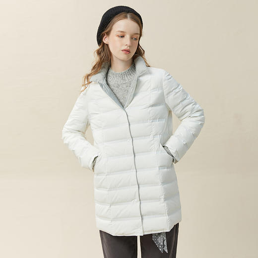 Famecoco范可儿品牌羽绒服女款冬季轻薄羽绒服女显瘦外套女F228AL004 商品图3