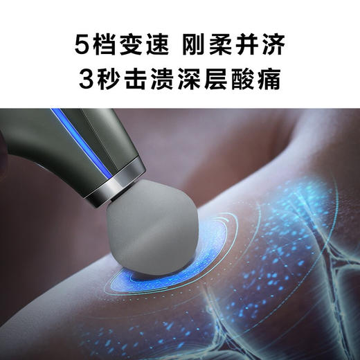 SKG专业级热敷筋膜枪F7肌肉按摩器mini按摩枪放松颈膜枪肌膜枪 商品图5