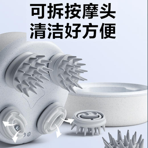 SKG头部按摩器BC3头部颈椎头疼头皮按摩仪按摩爪洗头神器 商品图6