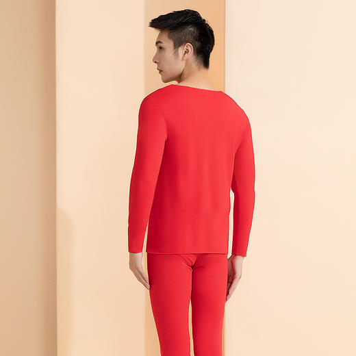 【专柜同款】爱帝男士暖绒随型裁中厚保暖内衣套装 商品图3
