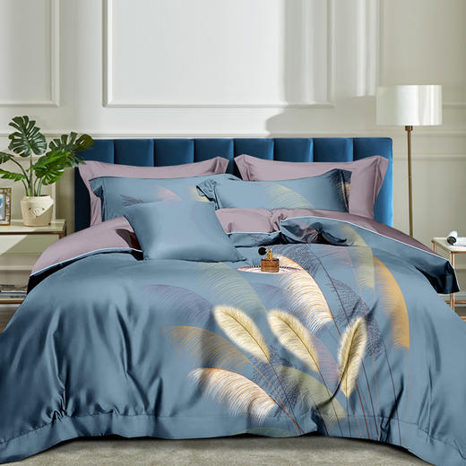 全棉生态磨毛四件套2.0*2.3-G119100029 商品图3