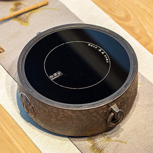 龙隐斋厂家直发 老岩泥系列鹤鸣电陶炉 1000w 6档调节 直径21.5cm*高9.2cm 商品图1