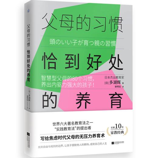 父母的习惯:恰到好处的养育智慧型父母的80个习惯养出内驱力强大的孩子多湖辉焦虑父母的养育术家教经典 商品图4