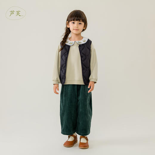 【马克珍妮 芦芙】冬装新款 菱形格云感内胆轻羽绒马甲221798 商品图2