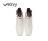 westory秋冬新款时尚百搭宴会短靴81921 商品缩略图3