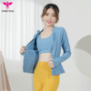 悠妍长袖开衫拉链瑜伽服外套WT9604 可套手 商品缩略图10