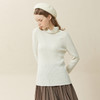 Famecoco范可儿高领羊毛毛衣秋冬内搭小众设计感纯色打底毛衫F228DC020 商品缩略图3