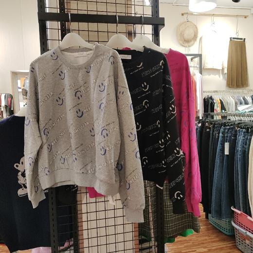 女圆领长袖卫衣2077 商品图0