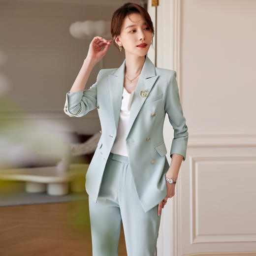 春秋新款设计感高端职业套装气质时尚工装西服 商品图1