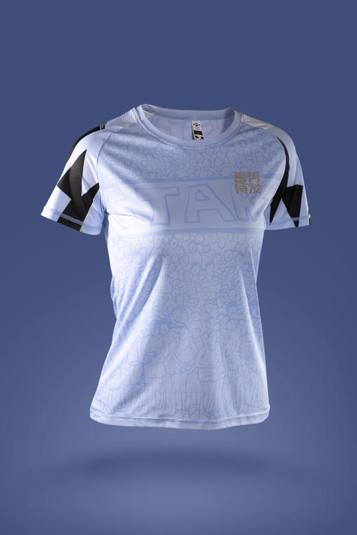 严素跑步TEE,蓄势待发系列,男/女款,轻量 速干快干 严素态度 商品图3