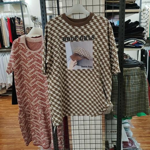 女圆领中袖大件T9217 商品图0