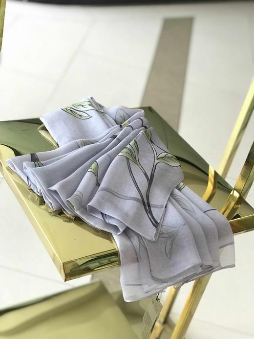 优品堂【如花似锦】100％桑蚕丝长巾 商品图4