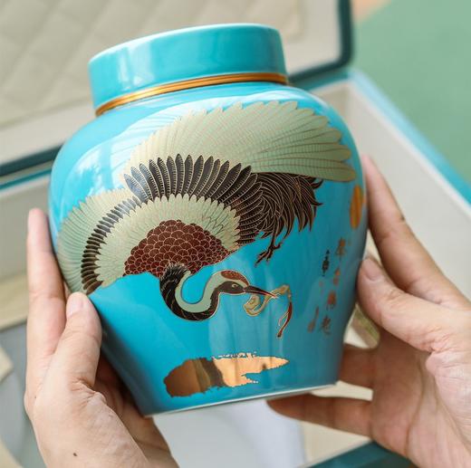 声明鹤起（松石蓝单罐礼盒）｜狮子峰肉桂200克 商品图3