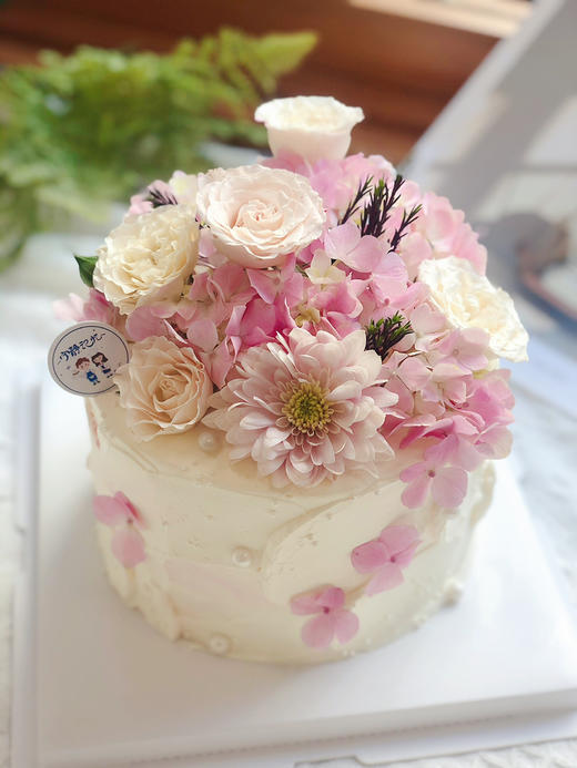 鲜花奶油蛋糕 下单前请仔细阅读商品详情 商品图0