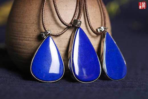 【平安大吉】青金石平安无事牌 商品图1