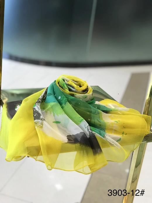 优品堂【如花似锦】100％桑蚕丝长巾 商品图8