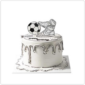 二次元漫画风足球定制（至少提前6个小时预定）