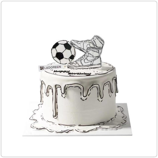 二次元漫画风足球定制（至少提前6个小时预定） 商品图0