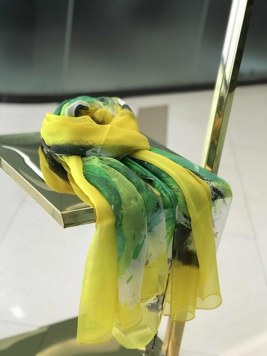 优品堂【如花似锦】100％桑蚕丝长巾 商品图6