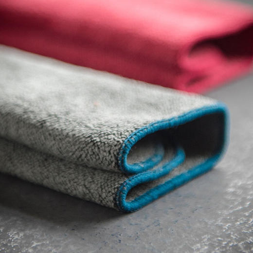 加厚吸水茶巾功夫茶具茶布方形桌巾简约茶盘配件茶道配件 棉麻·吸水洁方（红）Z3c 商品图7