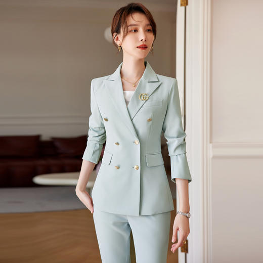 春秋新款设计感高端职业套装气质时尚工装西服 商品图0