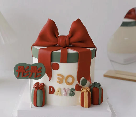 蝴蝶结蛋糕（复古款） | 昔果 商品图0