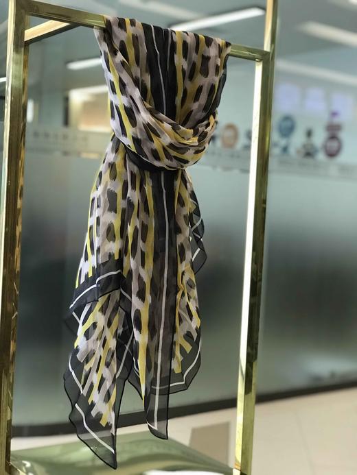 优品堂【如花似锦】100％桑蚕丝长巾 商品图1