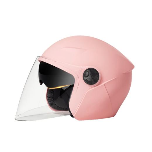 头盔电动车成人男女四季通用半盔冬季哈雷摩托车安全帽 商品图4