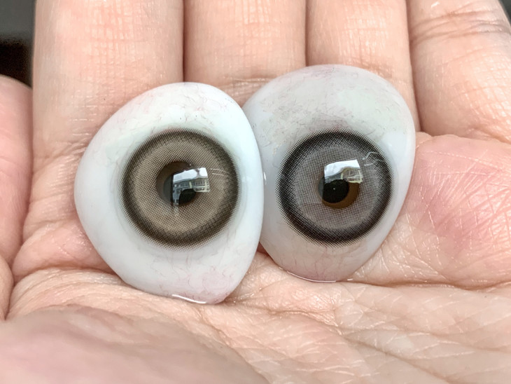 iMUDI年抛隐形眼镜 小雀斑14.2mm 1副/2片-VVCON美瞳网6