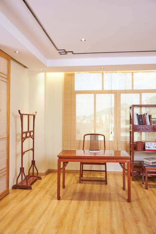 红桥红  家具严选  缅甸花梨（大果紫檀）【128 马蹄腿霸王枨 方餐桌】 商品图11